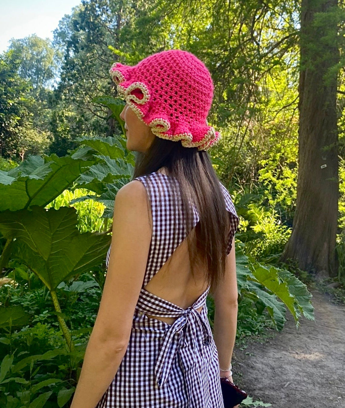 Ibiza Hot Pink Ruffle