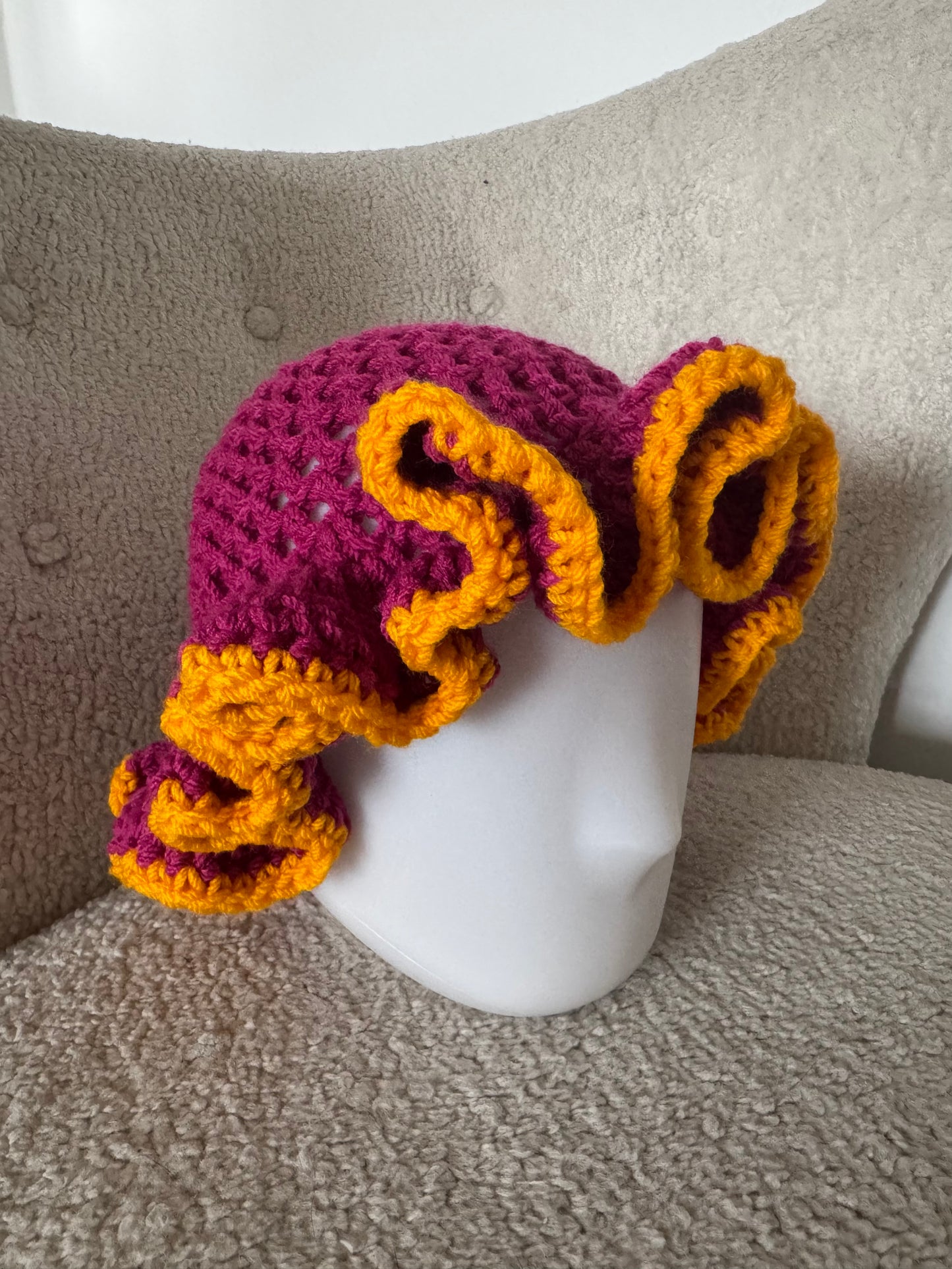 SAMPLE 1 Purple with Orange