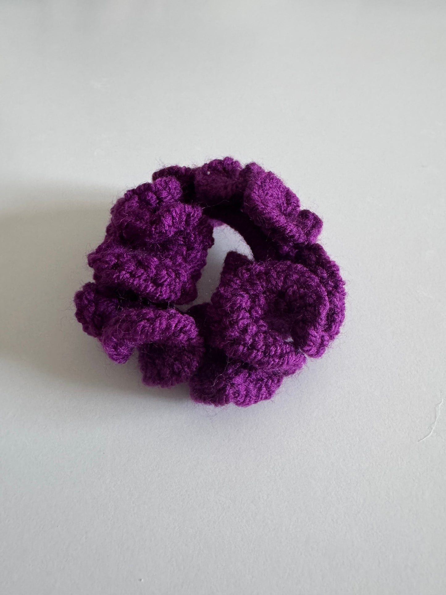 Pocket Plum Scrunchie